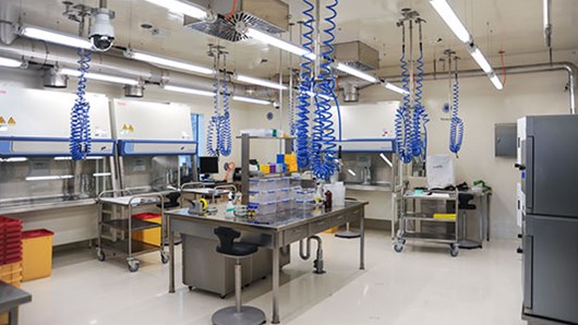 Solutions d'étanchéité sur-mesure pour un laboratoire de biosécurité en Suisse