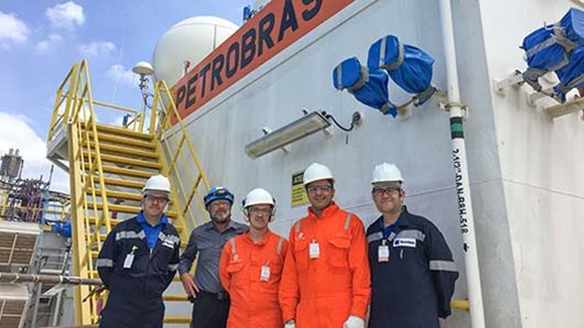 Serviços de segurança de passagens para a Petrobras no Brasil