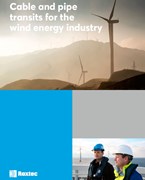 Solutions d'étanchéité de câbles et tuyauteries pour l'industrie de l'énergie éolienne