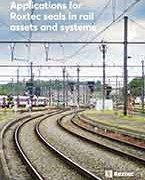 Aplicações de vedações Roxtec em ativos e sistemas ferroviários