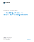 Roxtec BG™ -ratkaisujen tekniset tiedot