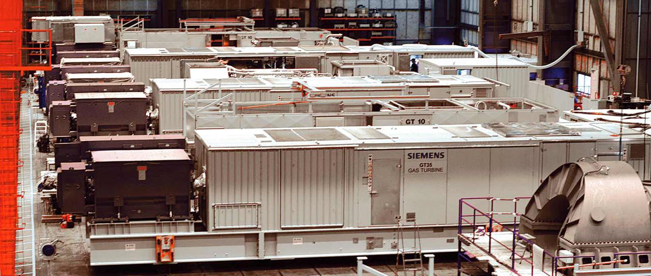 Uszczelnienia kabli i rur do generatorów i turbin