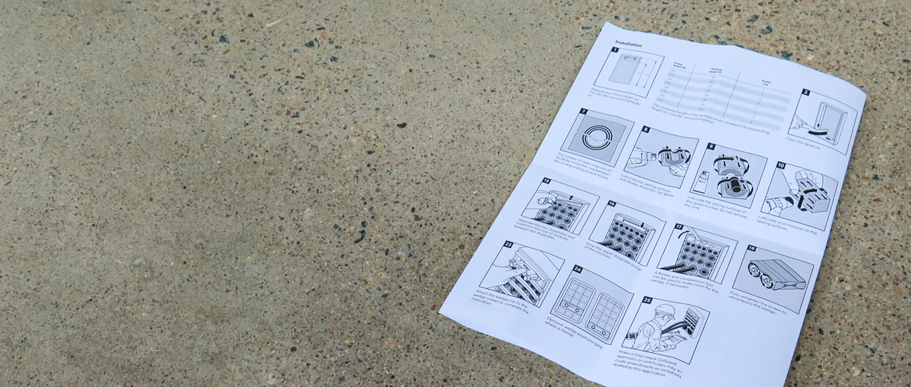 Installation instructions