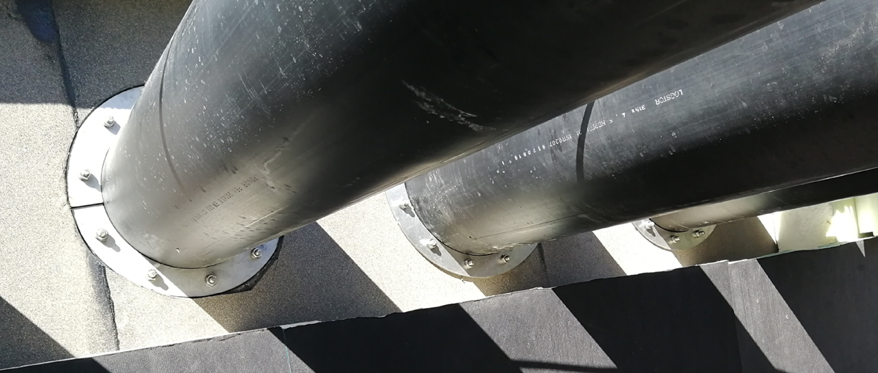 Customized Roxtec UG™ seals solve leakage and retrofit issues