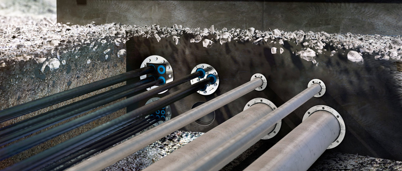 대형 케이블 및 파이프를 위한 신규 Roxtec UG™ 씰