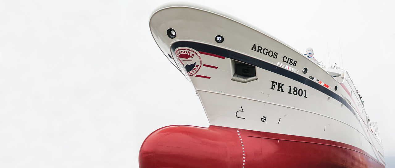 Nodosa 조선소의 최대 어선의 안전을 지키다