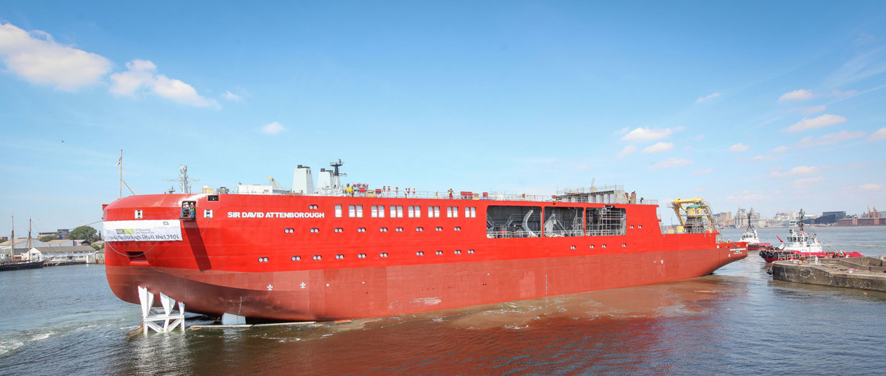 Seals for Britain’s new polar ship