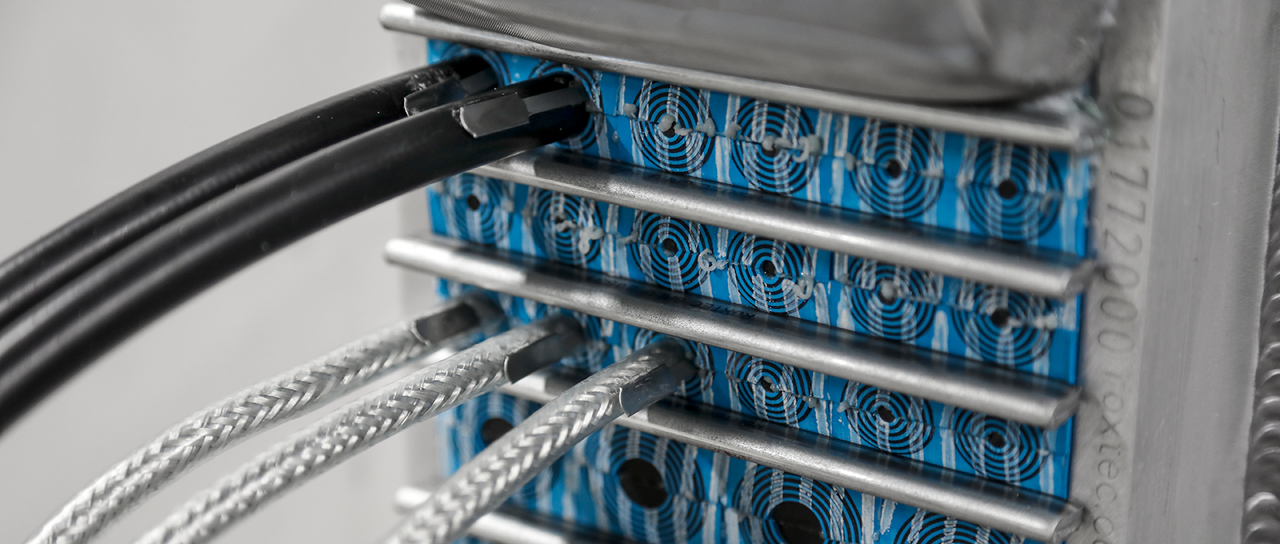 Présentation du bâtonnet de test Roxtec EC