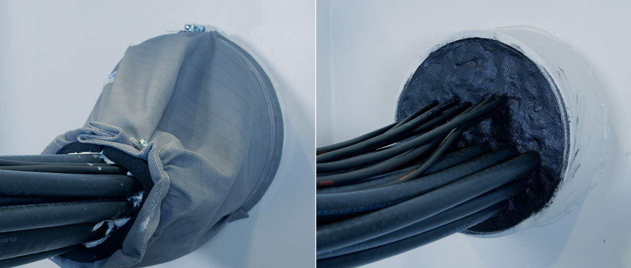 GK Firestop Sealing Kit im Vergleich zu Verbundmaterialien