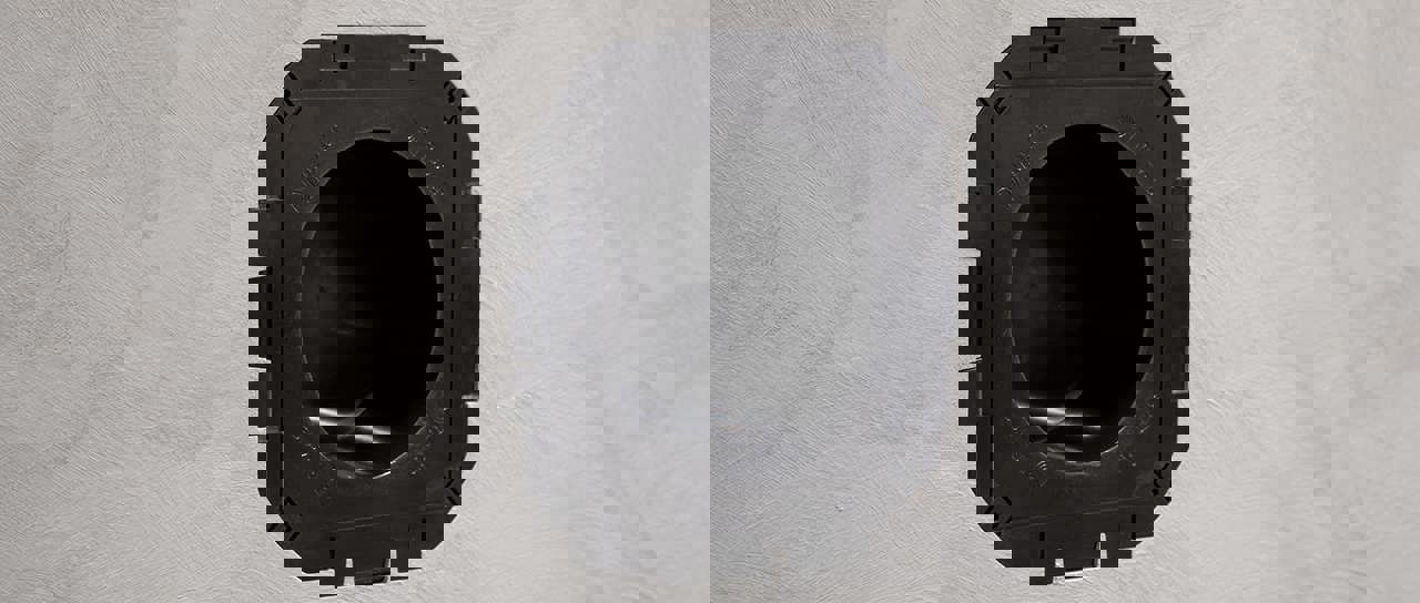 Pre-seal vaults with Roxtec knock-out sleeve