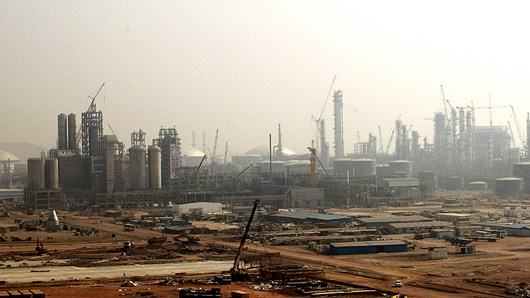 난하이 석유 화학 프로젝트, 중국