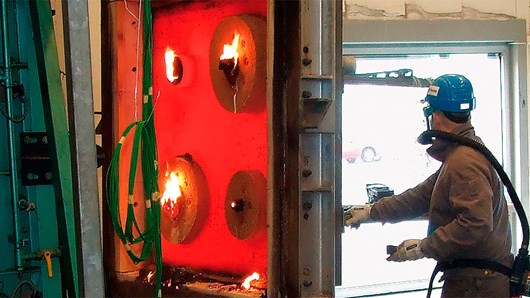 Roxtec의 신규 화재 실험실 투자