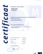 Certificat ISO 9001 pentru Roxtec B.V.