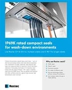 IP69K-klassifiserte kompakte tetninger - Produktdatablad
